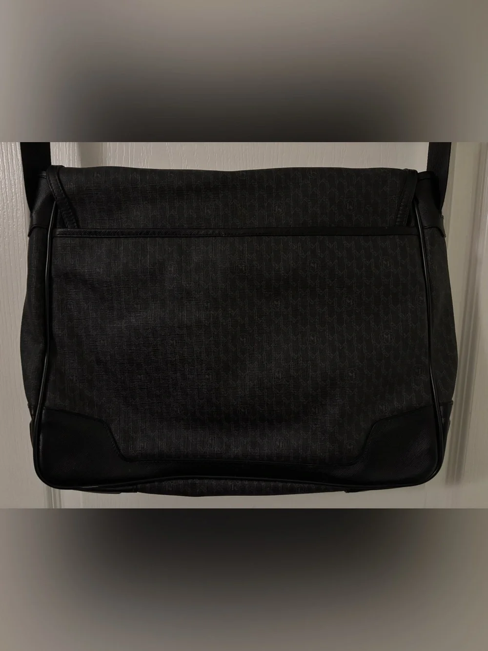 Montblanc black messenger